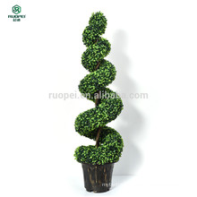Spiral artificial Large Potted Topiary Tree Artificial Plant